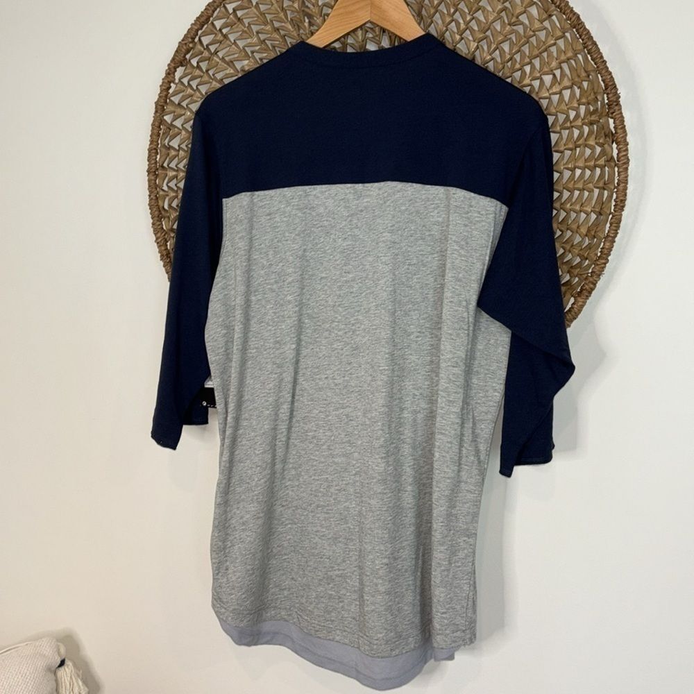 Nike Canisius Griffs gray and navy baseball men’s tshirt size large NWT - Picture 6 of 6